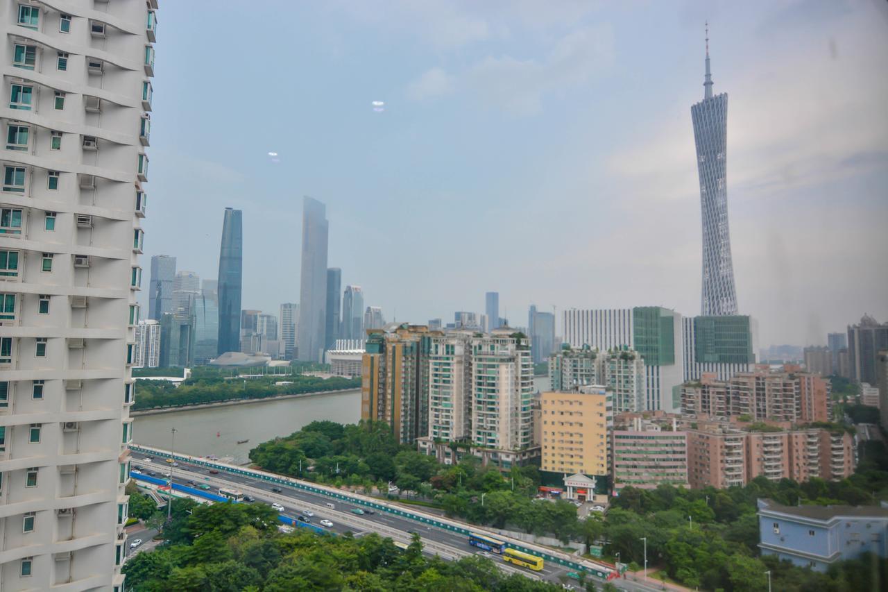 Yumi Apartment Zhujiangxinan Canton Tower Branch ภายนอก รูปภาพ