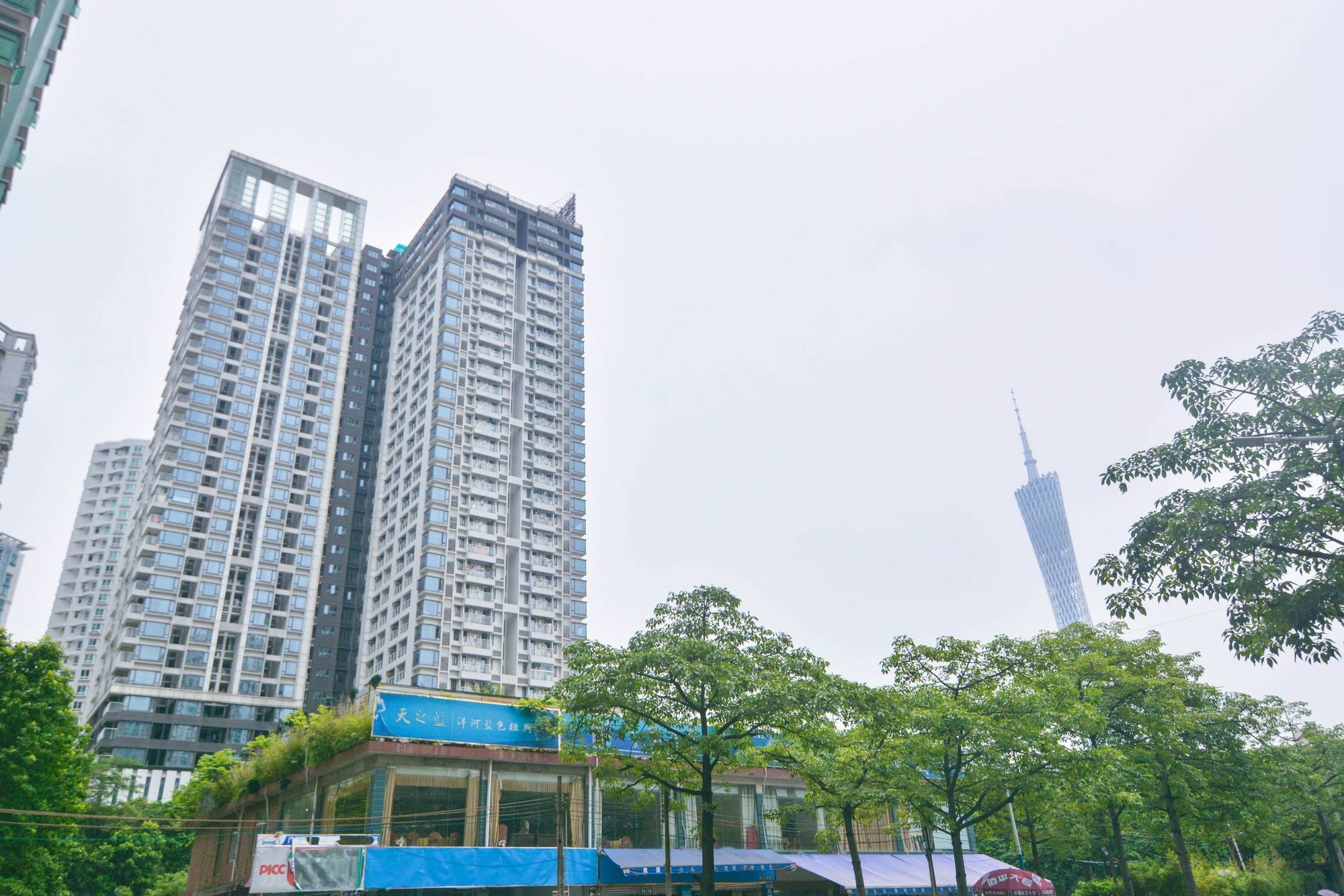 Yumi Apartment Zhujiangxinan Canton Tower Branch ภายนอก รูปภาพ