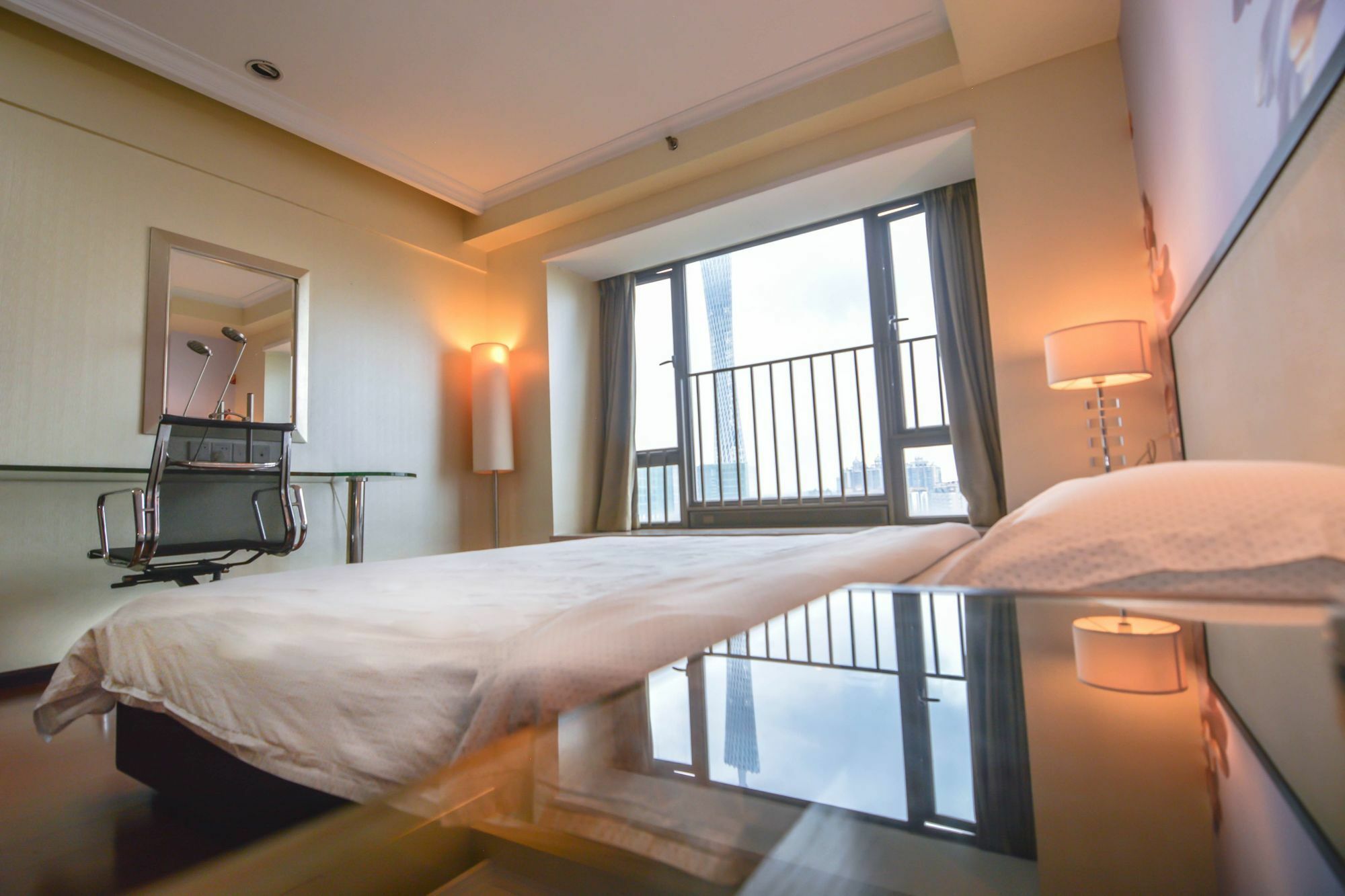 Yumi Apartment Zhujiangxinan Canton Tower Branch ภายนอก รูปภาพ